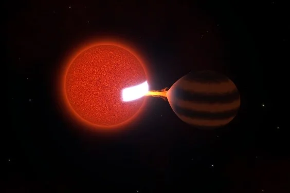 Astronomers Capture Rare Evidence of a Star Gradually Absorbing a Brown Dwarf